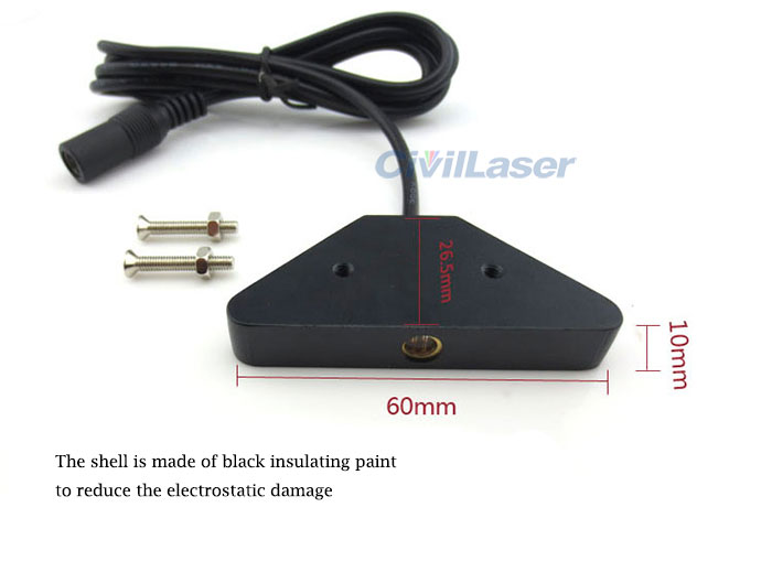 850nm 50mw 100mw 300mw Multi Point Touch Screen Trapezoid 레이저 모듈 Line